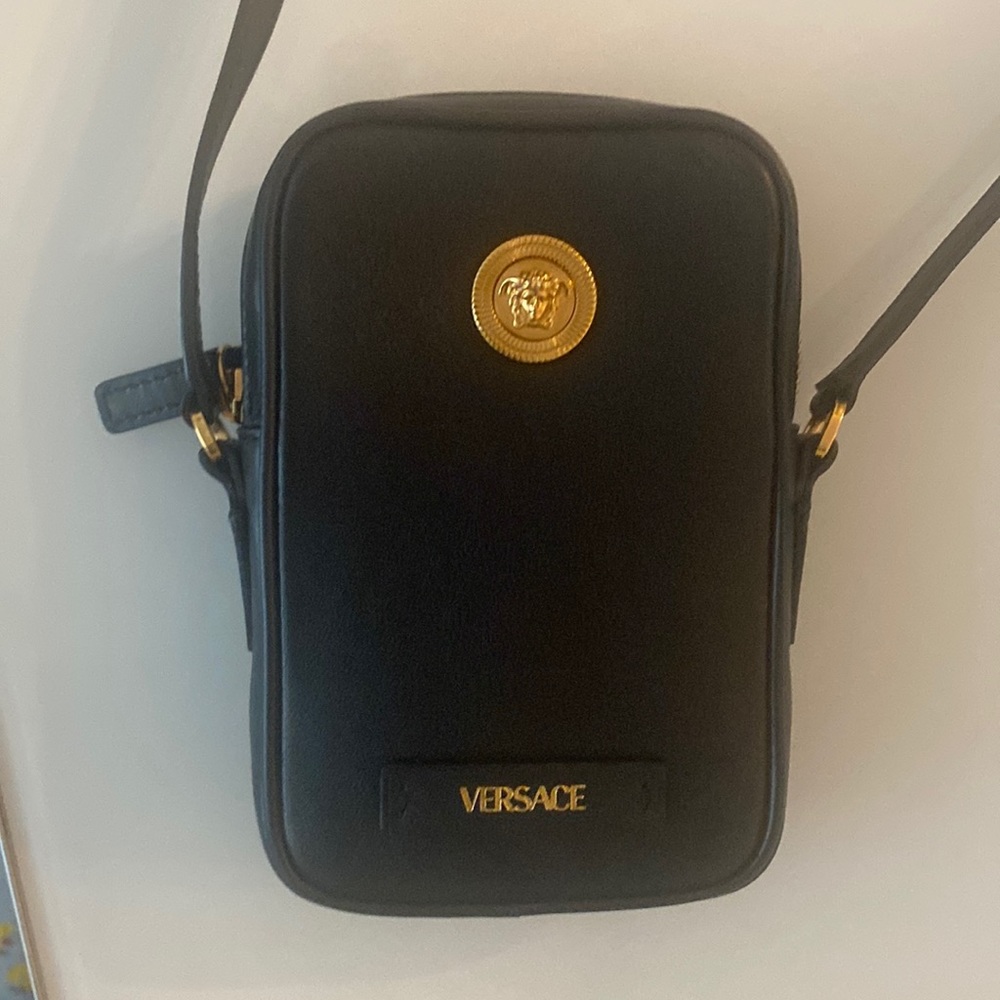 Versace - Medusa Biggie Small Crossbody - Black